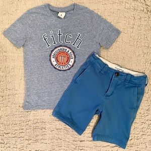 abercrombie kids Size 7/8 Boys T-Shirt & Shorts